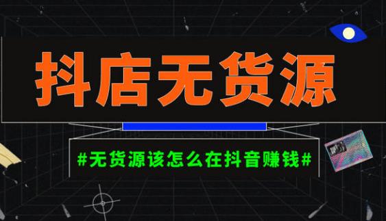 启哥抖店无货源店群陪跑计划，一个人在家就能做的副业，月入10000+-锦年学吧